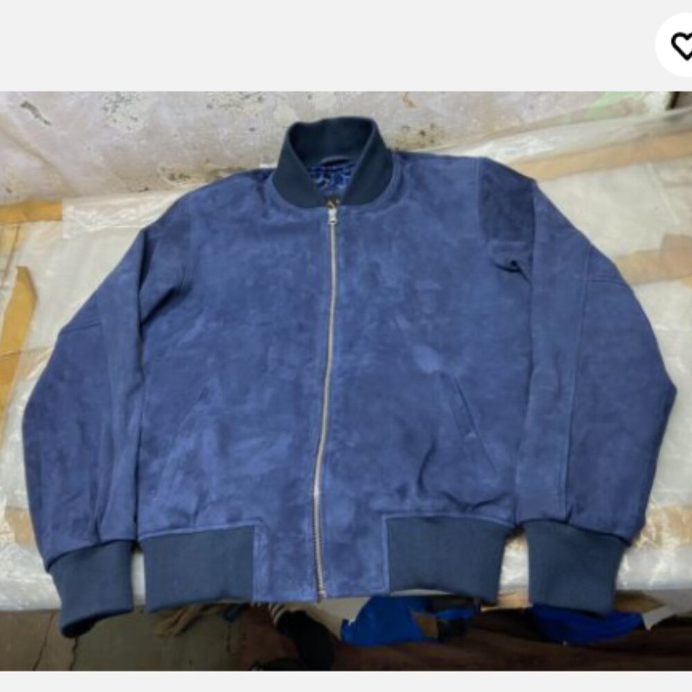 Zayn Leather Bomber jacket